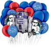 Party City Star Wars R2D2 Balloon Decorations, Party Supplies, Includes Ribbon, 25 Pieces