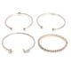 thumbnail image 1 of Heart Star Bracelet Shining Bracelet Exquisite Alloy Durable 4pcs Bracelet for Women for Daily Life ANGGREK Otros, 1 of 8