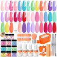 thumbnail image 1 of Kit de uñas en polvo Modelones Starter con 20 colores y herramientas, 1 of 8