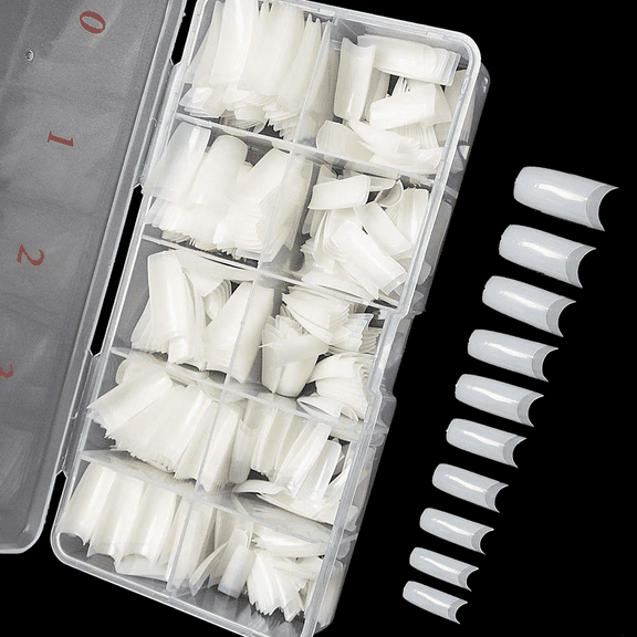 Natural Short Press-On Nails - Seamless & Ultra-Thin