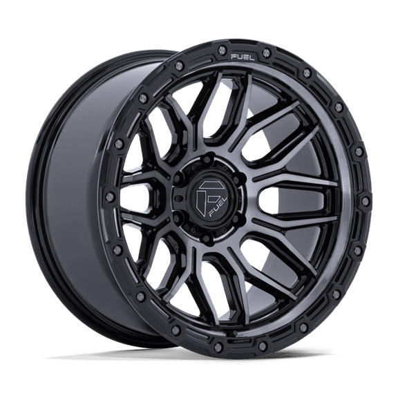 20x9 Fuel FC881 Surge Gloss Black Machined W/ Gray Tint Wheel 6x5.5 (1mm)
