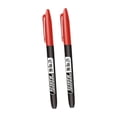 thumbnail image 1 of KLKCMS 2 Permanent Markers Office Painting Waterproof Rocks Oil based Paint Markers Red, 1 of 9