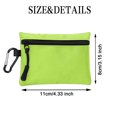 thumbnail image 4 of Fashion Coin Purse Women Mini Change Purses Coin Pocket Wallets Card Holder Zipper Pouch Card Holder Wallet,Green, 4 of 4