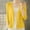 Yellow, variant on Short Sleeve Sweaters Knit Tops sweaters for women Basic Tees Women plain Knit Shirt Sleeve Outer Layer With Ice Knitted Cardigan Thin Female Small Shawl Jacket White 2XL
