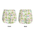 thumbnail image 5 of Lsque Happy Easter Printed Women's Running Shorts with Liner Pockets,Elastic Quick Dry Workout Athletic Gym Yoga Shorts,Womens High Waist Shorts-Small, 5 of 9