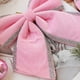 thumbnail image 4 of Decoración De Poliéster Lazo navideño de peluche, 23 x 24 x 3 cm, rosa, poliéster, para corona, árbol, puerta o decoración exterior (1 unidad) Rkxzt, 4 of 9