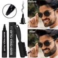 thumbnail image 3 of Pluma Para Barba Kit De Relleno Impermeable, Cobertura De Larga Duración Y Acabado Natural Para Barba, Bigote Y Cejas, Micro Punta Aplicación Suave, Incluye Cepillo De Cerdas, Accesorios De Barbería. ecomlab Relleno, 3 of 6