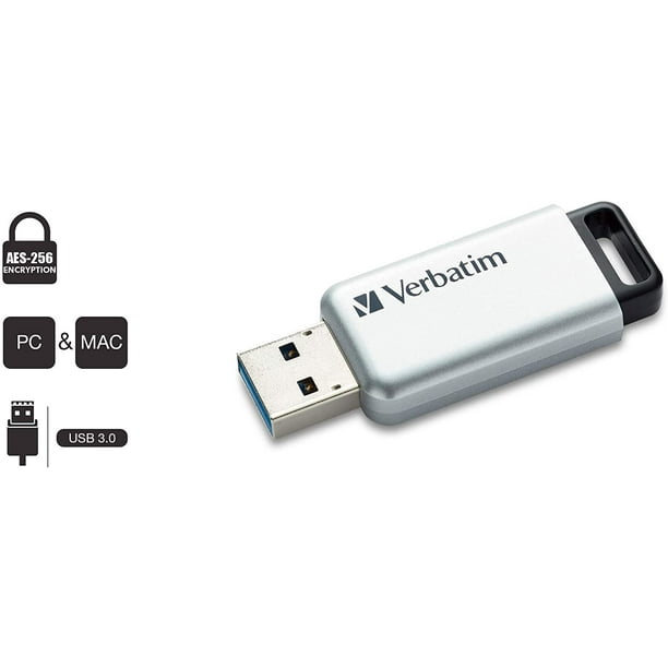 Verbatim 16GB Store'n' Go Secure Pro USB 3.0 Flash Drive with AES