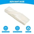 thumbnail image 3 of Unique Bargains 12pcs Light White Satin Table Napkins Bright Table Napkin for Event Wedding Party Table Decoration,20×20 Inch, 3 of 6