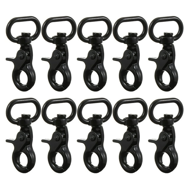 10pcs Swivel Clasps Lanyard Snap Hook Zinc Alloy Swivel Lanyard Snap Hook