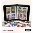 thumbnail image 3 of Carpeta para tarjetas fotográficas Swico Remado, 400 bolsillos con fundas, álbum, 3 of 4