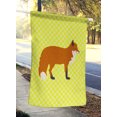 thumbnail image 2 of Carolines Treasures BB7702CHF Red Fox Green Flag Canvas House, 2 of 4
