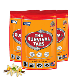 NuManna INT-NMFP 144 Meals, Emergency Survival Food Storage Kit, Separate  Rations, in a Bucket, 25 Plus Year Shelf Life, GMO-Free