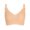 Beige, variant on Adjustable And Support Wireless Bras For Seamless Bras,Black,XS