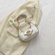 thumbnail image 4 of Bolso pequeño de cuero artificial para mujer, bandolera de nicho simple a la moda, 4 of 6