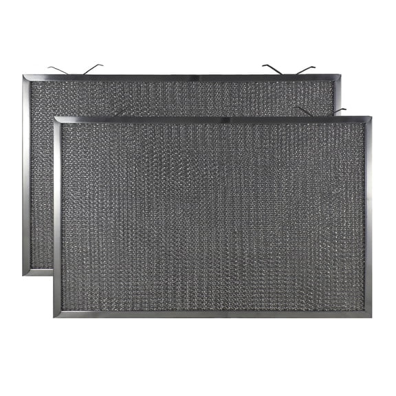 Air Filter Factory Replacement for HPFAMM42, S99010434-004, 4958457 Broan Nutone Aluminum Mesh Grease Range Hood Filters 2-Pack