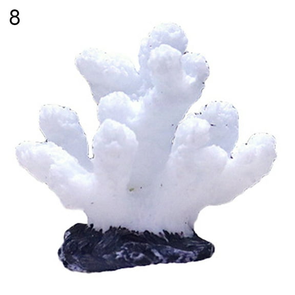 Aquarium Artificial Resin Coral Fish Tank Non-toxic Landscape Underwater Decor