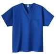 thumbnail image 1 of Fundamentals Haut d'Uniforme Unisexe à Manches Courtes et Col en V - 14000, 1 of 1