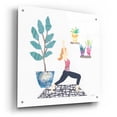 thumbnail image 2 of Epic Art 'Namaste I by Courtney Prahl, Acrylic Glass Wall Art, 24"x24", 2 of 8