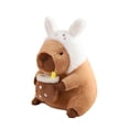 thumbnail image 2 of Hugo Regalos de cumpleaños Conejo de peluche realista 30cm Juguete para dormir decoración de sala de estar, 2 of 10