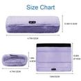 thumbnail image 5 of CAVENDY Memory Foam Wheelchair Armrest Pads, 2-Piece Set, Velvet Cover, Non-Slip, Washable, Universal Fit, 5 of 6