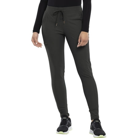 

Cherokee Form Women s Scrubs Pant Mid Rise Tapered Leg Drawstring CK095