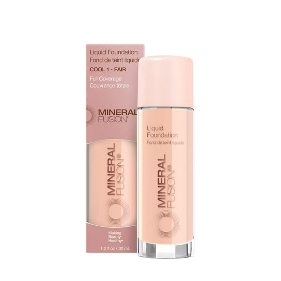 Mineral Fusion Liquid Foundation, Cool 1, 1 Fl Oz