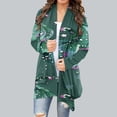 thumbnail image 1 of LOVZFMLL Cardigan pour Femmes Imprimés Halloween Cardigan à Manches Longues Veste, 1 of 7