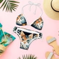 thumbnail image 6 of Cat Detachable Sponge Adjustable Strap Bikini Set Two-Pack Swimsuits for All Occasions, 6 of 6