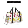 thumbnail image 3 of Balery Strawberry and Lemon Bolsa de Gimnasio para Mujeres, Bolsa de Viaje con Bolsillo Húmedo, Bolsa de Fin de Semana para Mujeres, Bolsa de Viaje Resistente al Agua, 3 of 7
