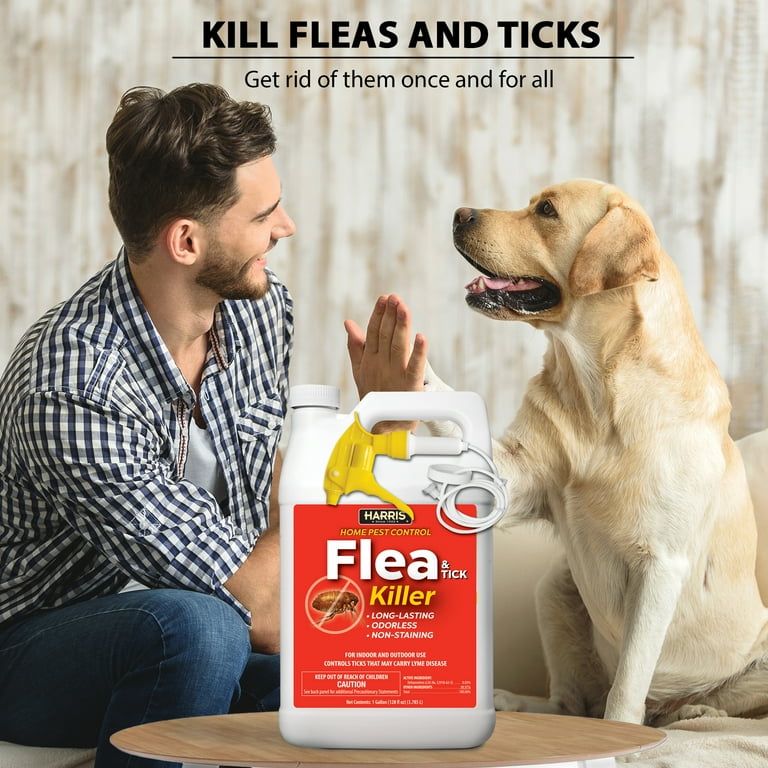 Tick and top flea killer