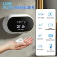 thumbnail image 2 of Wall-mounted Automatic Soap Dispenser, Electric Soap Dispenser Machine, Rechargeable with Temperature Display, Suitable for Children and Adults (White), 2 of 5