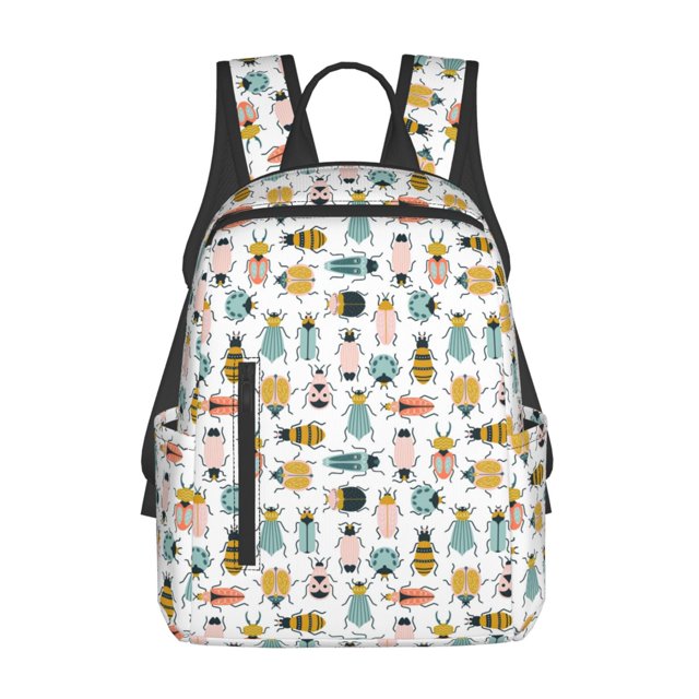 Easygdp Colorful Insects para Easygdp Yak - Mochila Casual Ligera y Resistente para Viaje y Senderismo para Hombres y Mujeres