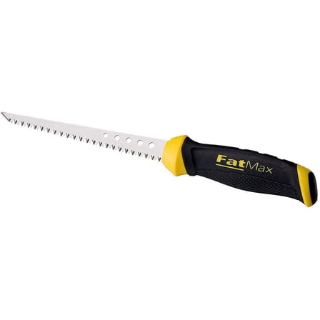 Stanley FatMax Jab Saw 6-Inch Handsaw - Pointed Tip, Ergonomic Handle - 1-Pack