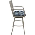 thumbnail image 4 of Outdoor Indoor Swivel Bar Stool 30" Seat - Erin - Craftsman Flint Fabric - Beige, 4 of 4