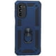 thumbnail image 1 of Funda Uso Rudo Con Anillo Magnético Para Motorola G52 Azul Marino Más 2 Micas De Cristal, 1 of 5