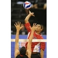 thumbnail image 2 of Voleibol Molten FLISTATEC oficial de la NCAA para hombre, rojo/blanco/azul, 2 of 3