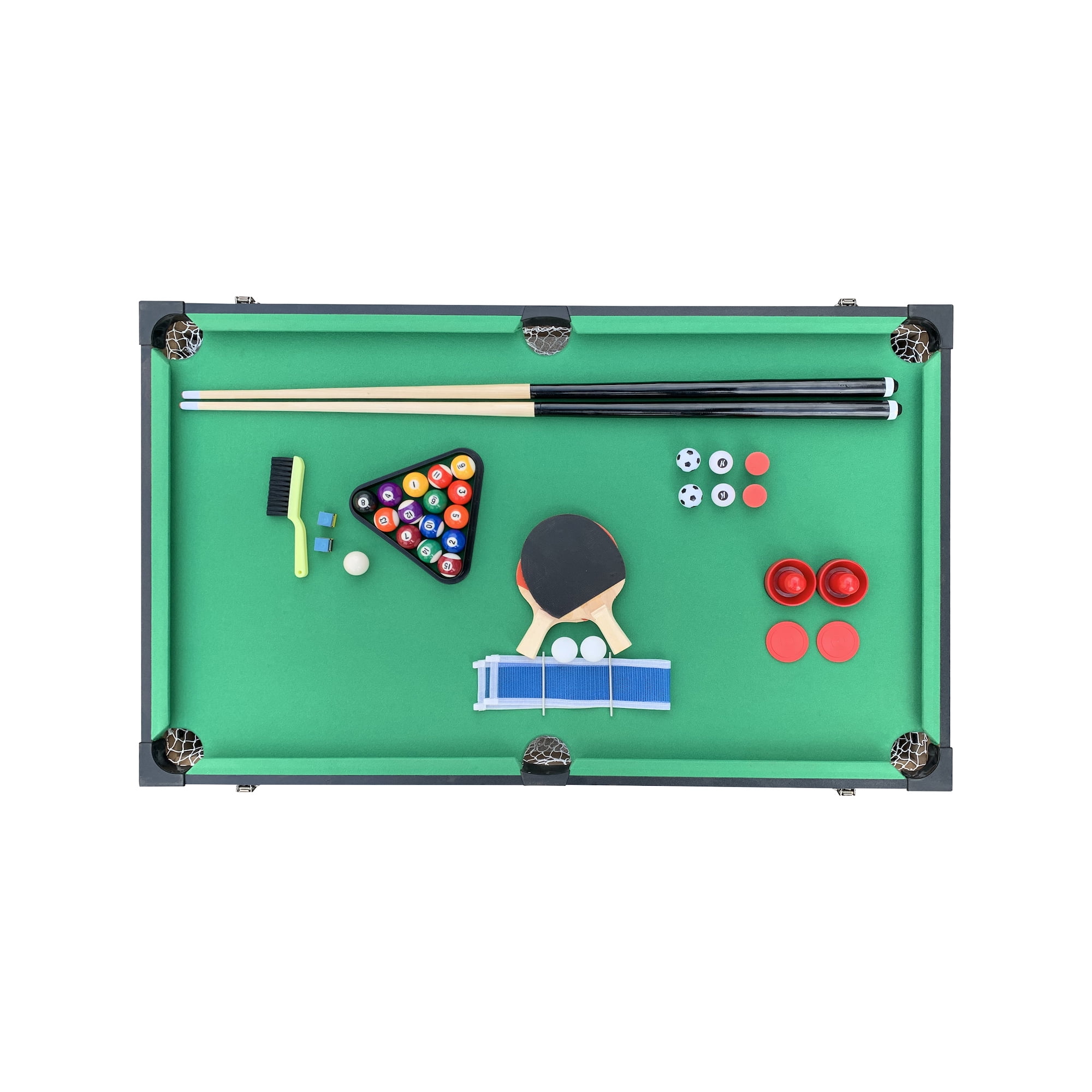 KICK Tetrad 55" 4-in-1 Multi Game Table (Brown)