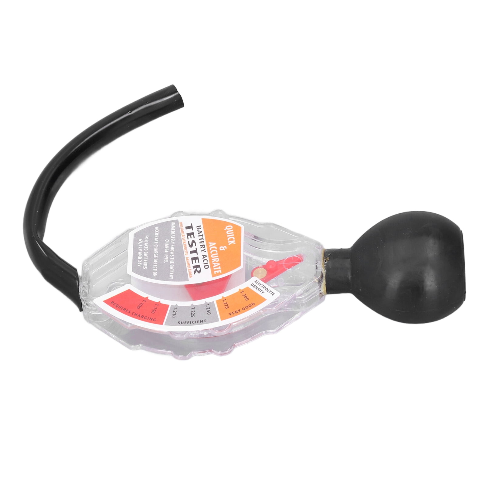 Fugacal Battery Hydrometer,Car Battery Hydrometer ABS Accurate Gravity