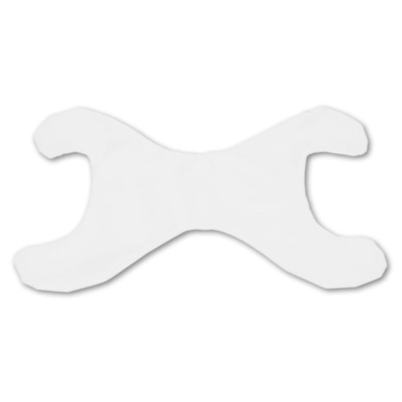 SAVE MY FACE! Oreiller la Petite Taie d'Oreiller Anti-Rides Originale (Blanc, 500 Fils 100 % Coton)