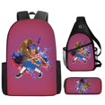 thumbnail image 1 of Virtual World Roblox mochila escolar para niños, estudiantes de primaria, mochila de moda, Linda mochila de gran capacidad, regalo de cumpleaños, 1 of 4