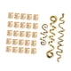 thumbnail image 2 of Kit de 28 accesorios para rastas, joyas para el cabello, trenzas de cola de caballo, barba y cabello. Oro, 2 of 9