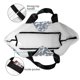 thumbnail image 4 of Balery Poodle Dog Bolsa Tote Estilo Estético con Cremalleras, Bolsa de Hombro, Bolsa de Compras Grande y Plegable, 4 of 8
