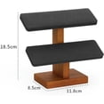 thumbnail image 2 of Watch Stand For Men Jewelry Organizer Stand Creative T-Shaped Watch Stand 2-Tier Jewelry Display Stand Watch Bracelet Necklace Holder Jewelry Storage Rack Jewelry Display Stand(A), 2 of 7