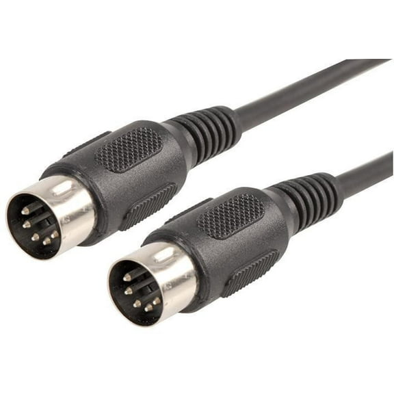 PRO SIGNAL - 5 Pin 180 Degree DIN Plug to Plug Lead, 1.2m