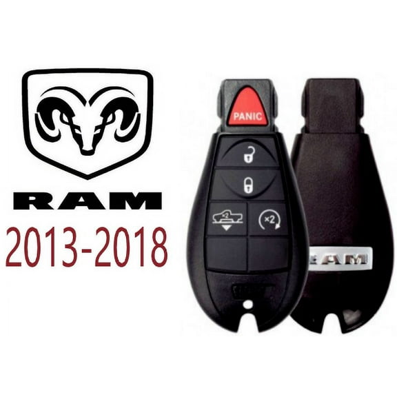 NEW RAM 2013 - 2018 Fobik Remote Key GQ4-53T W Air Suspension Remote Start VLS