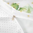 thumbnail image 4 of Homewish Cartoon Dragon Twin Duvet Cover,Lovely Animal Twin Bedding,White,Reversible,2 Pieces,1 Duvet Cover and 1 Pillowcase, 4 of 6