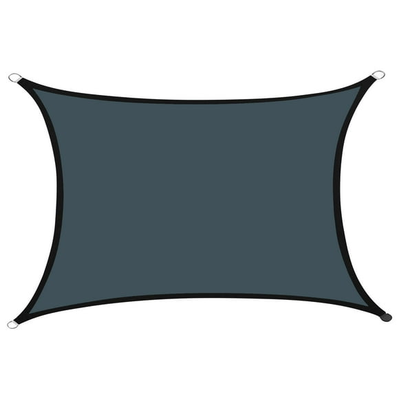 Vela De Sombra Triangular, Tela De Sombra Para Exteriores Con Protección Impermeable Y Uv, Cubierta De Dosel De 10 X 10 X 10 Pies Para Áreas De Patio, Jardín Y Piscina, Fácil De Instalar.