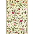 thumbnail image 1 of HomeRoots 352332 3 ft. 6 in. x 5 ft. 6 in. Wool Ivory Area Rug, 1 of 1