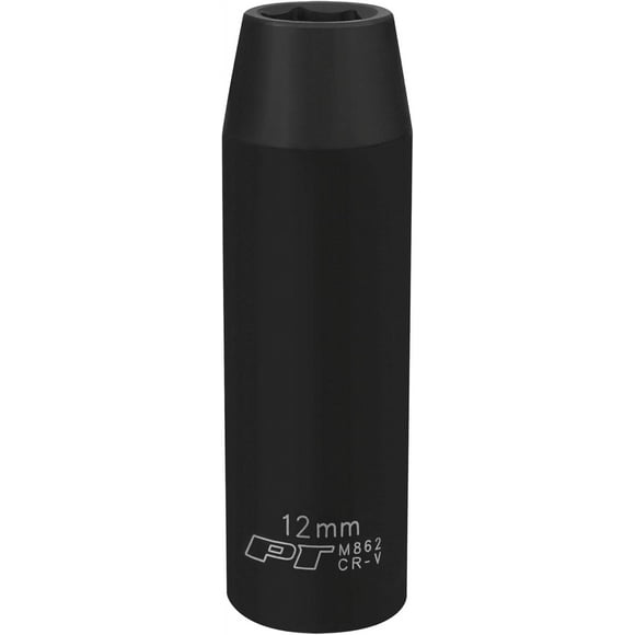 shiyou-Performance Tool M862 1/2" Drive 6pt Impact Socket, 12mm